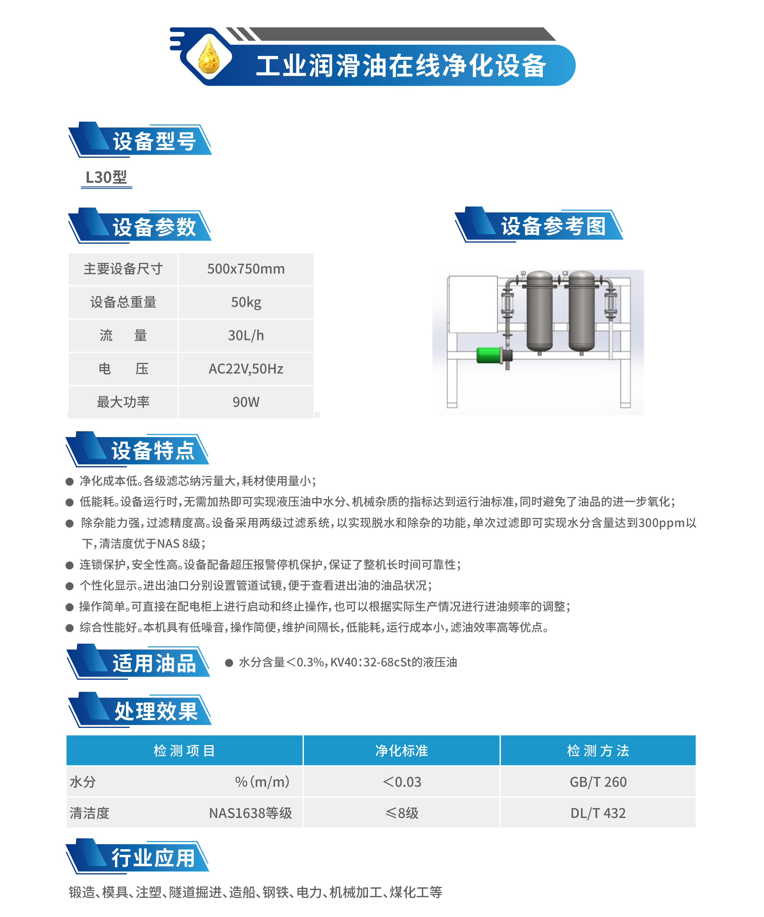 液壓油凈化過(guò)濾
